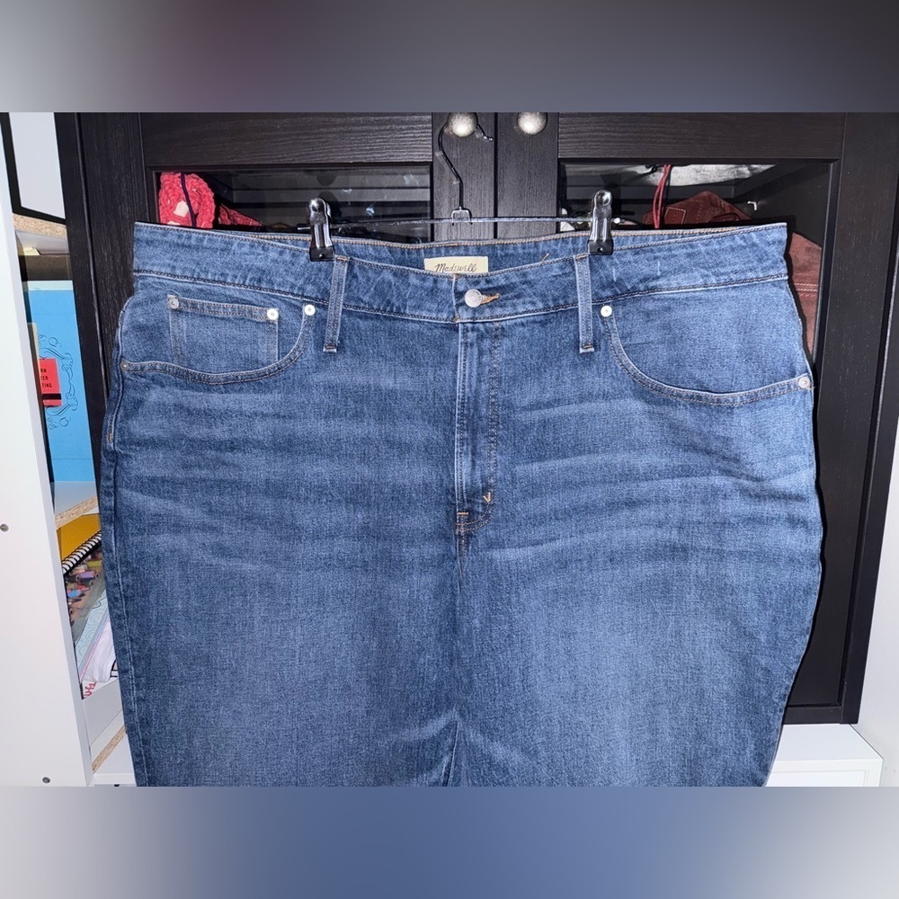 Madewell CURVY PERFECT VINTAGE STRAIGHT JEAN 24W - Picture 10 of 13